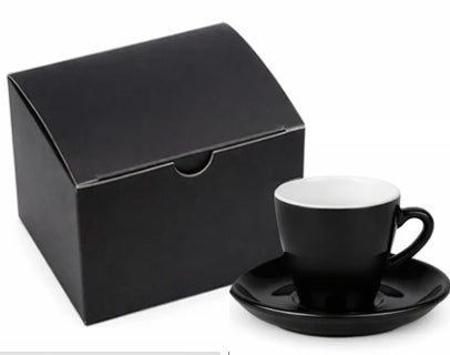 Box-schwarz-schwarze-Verpackung-Espressotasse-Untertasse_