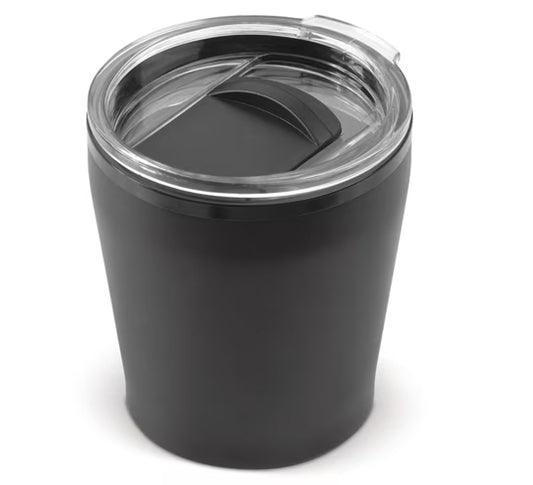 Espresso-Isolierbecher-schwarz-180ml-Kaffeeautomaten