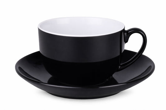Kaffeetasse-schwarz-schwarze-Porzellan-mit-Untertasse