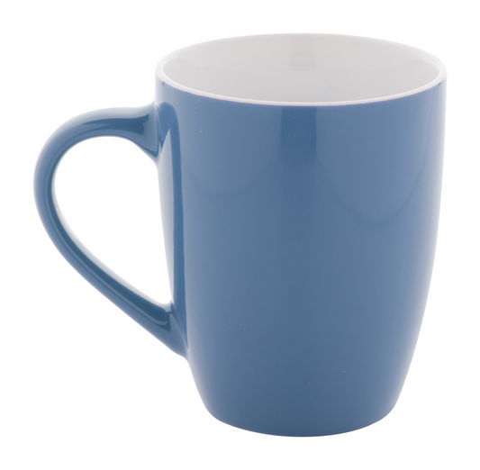 hellblauer-konischer-hoher-bauchiger-tasse-Becher-hellblau
