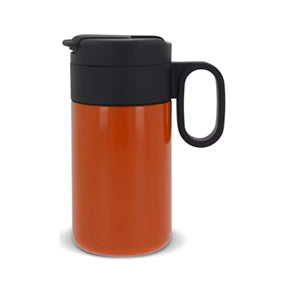 kleiner-Thermobecher-250m-mit-Henkel-und-Deckel-orange