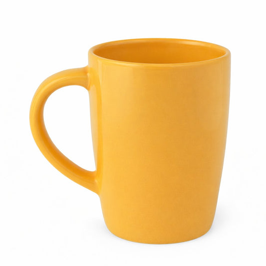 konischer-Kaffeebecher-gelb-gelbe-tasse