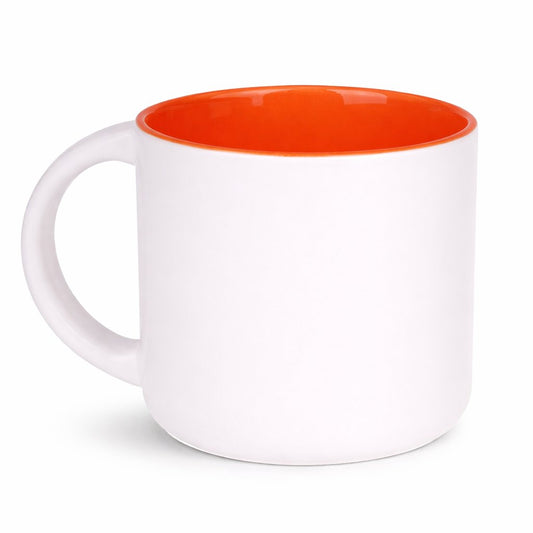 orangener-grosser-Keramik-matt-matter-lack-becher-tasse-aussen-weiss-innen-orange
