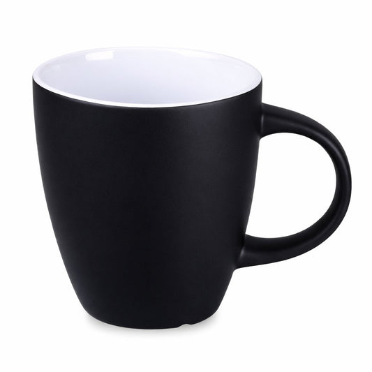 schwarz-Becher-tasse-schwarzer-matt-konisch-runder-henkel