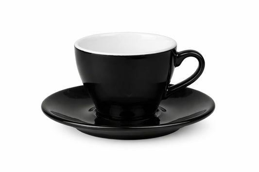 schwarze-kaffeetasse-untertasse-schwarz-firmen-logo-130ml