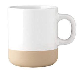 weiss-weisser-Keramikbecher-Tasse-mit-unglasiertem-Boden