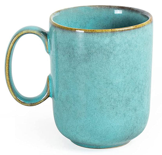Handgefertigte-Kaffeettasse-vintage-tuerkis-hellblau-mit-firmenlogo-kaufen-450ml