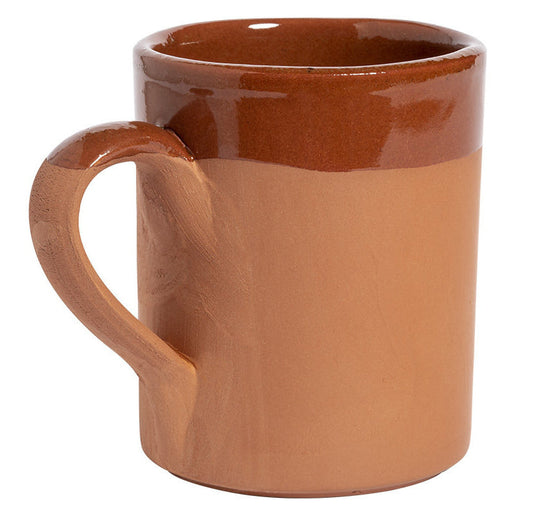 Natur Becher aus Ton - Handmade in Europe